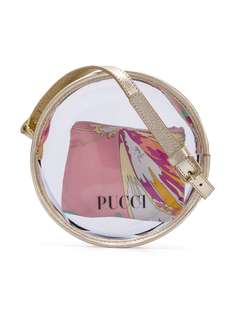 Emilio Pucci Junior круглая сумка на плечо из ПВХ