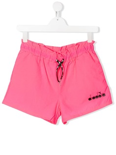 Diadora Junior шорты с кулиской и логотипом