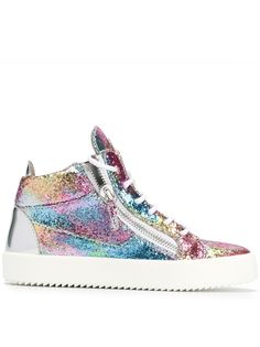 Giuseppe Zanotti кроссовки Kriss с блестками