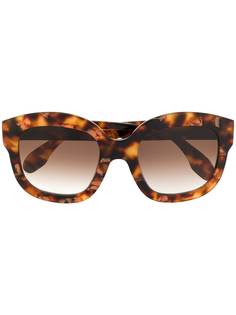 Emmanuelle Khanh солнцезащитные очки черепаховой расцветки