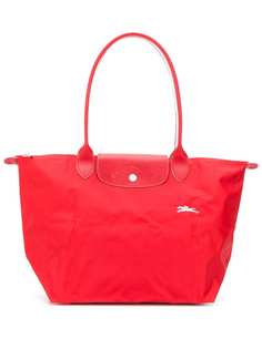 Longchamp однотонная сумка-тоут