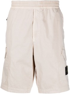 Stone Island однотонные шорты карго
