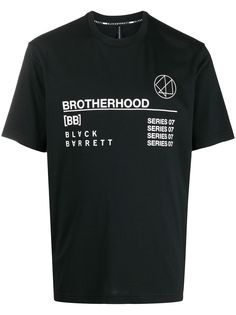 Blackbarrett футболка Brotherhood с логотипом