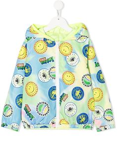 Kenzo Kids куртка на молнии с логотипом
