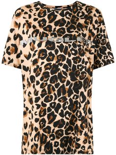 Mugler футболка с логотипом