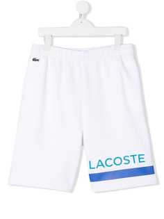 Lacoste Kids шорты с логотипом