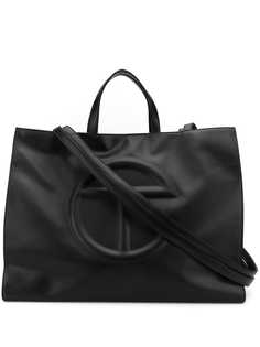 Telfar сумка-тоут с тисненым логотипом