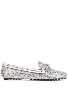 Car Shoe лоферы с блестками