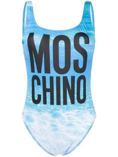 Moschino купальник с логотипом