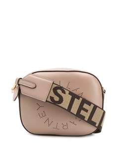 Stella McCartney поясная сумка с перфорированным логотипом