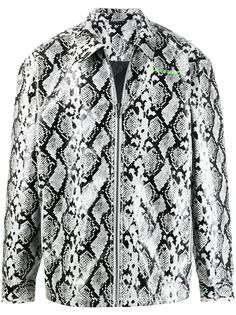 Pleasures snakeskin print jacket
