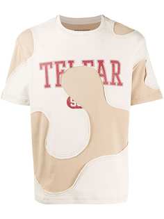 Telfar футболка с круглым вырезом и аппликацией