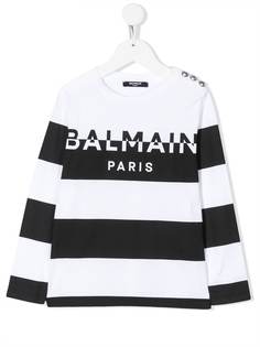 Balmain Kids джемпер с логотипом