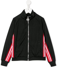 Gcds Kids спортивная куртка с контрастными полосками и логотипом