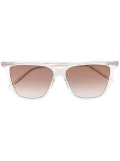 Givenchy Eyewear солнцезащитные очки в прозрачной квадратной оправе