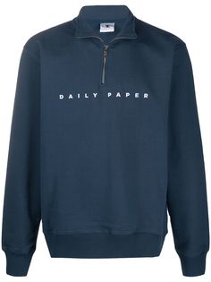 Daily Paper толстовка Alias с высоким воротником