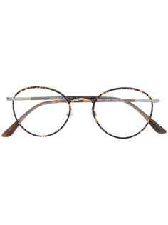 Giorgio Armani классические очки в круглой оправе