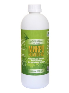 Средство Vladox Микрокомплекс 83037 - Высокоэффективное удобрение для устранения дефицита микроэлементов в аквариуме с живыми растениями 500ml