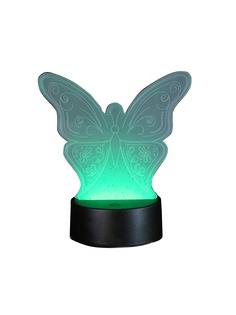 3D лампа Veila 3D Бабочка 9657