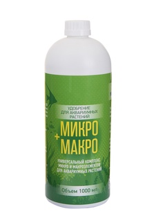 Средство Vladox Микро + макро 83570 - Универсальный питательный комплекс для аквариумных растений 1000ml