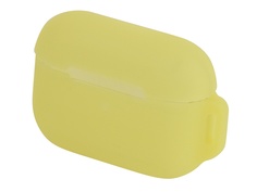 Чехол Baseus для APPLE AirPods Pro Lets go Jelly Lanyard Case Yellow WIAPPOD-D0Y