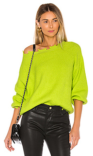 Свитер с открытым плечом clara - superdown