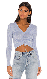 Свитер с рюшами karla - superdown