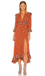 Платье миди calico skies - Free People