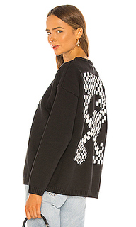 Пуловер bubble arrow - OFF-WHITE