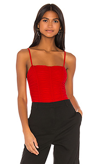 Боди с рюшами lauryn - superdown