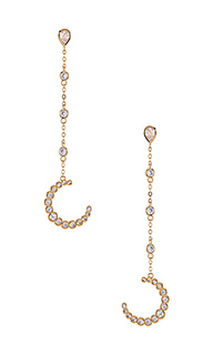 Свисающие серьги the moon - joolz by Martha Calvo