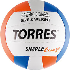Волейбольный мяч, р.5, синт.кожа, TORRES