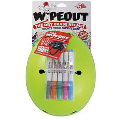 Защитный шлем Wipeout Neon Zest с фломастерами