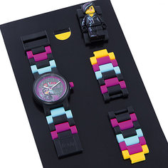 Часы наручные аналоговые с минифигурой "Lucy" на ремешке, LEGO Детское время