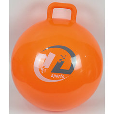 Мяч-попрыгун Z-Sports с ручкой, 45см, оранжевый