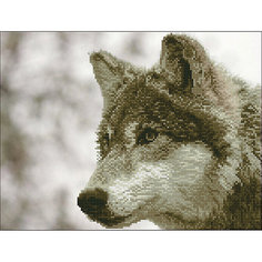 Алмазная мозаика Фрея "Волк", 42х32 см Freya