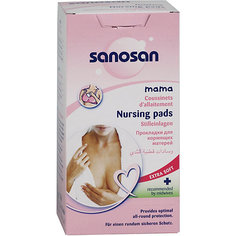 Прокладки для кормящих матерей 30 шт., Sanosan