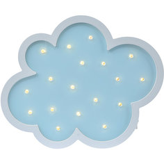 Светильник настенный Ночной лучик «Воздушные облачка», голубой