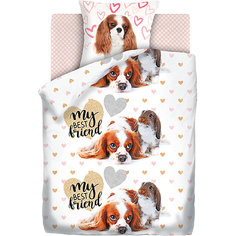 Детское постельное белье 1,5 сп 4 YOU Puppy and Bunny