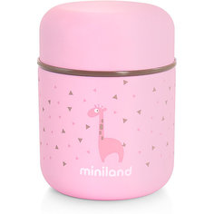 Термос Miniland Silky Thermos Mini 280 мл, розовый