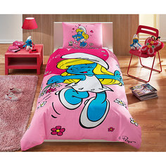 Детское постельное белье 1,5 сп. TAC, "Smurfs" Sirine