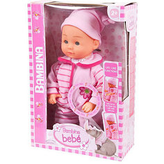 Кукла Abtoys "Bambina Bebe" Первые шаги, 33 см