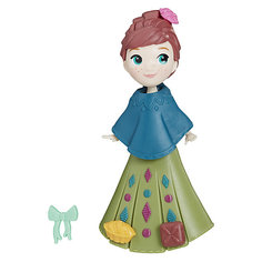 Мини-кукла Disney Princess "Холодное сердце", Анна в зелёном платье Hasbro