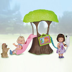 Игровой набор Paula "Домик в лесу", с белым попугаем