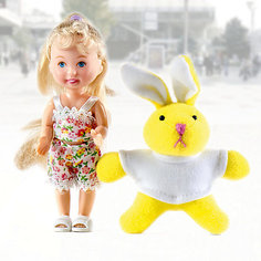 Игровой набор Paula "С любимой игрушкой: зайка"