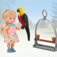 Игровой набор Paula "С питомцем: попугай"