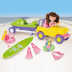 Игровой набор Paula "Едем на море: брюнетка"
