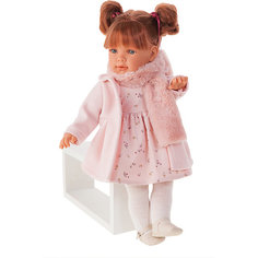 Кукла Munecas Antonio Juan Марианна в розовом, 55 см