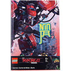 Книга для записей (96 листов, линейка) с резинкой LEGO Ninjago Movie (Лего Фильм: Ниндзяго)-Kai