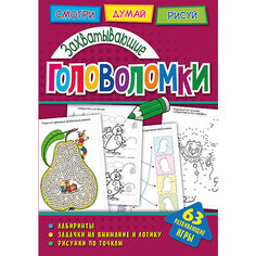 Развивающая книга «Головоломки. Захватывающие головоломки» ND Play